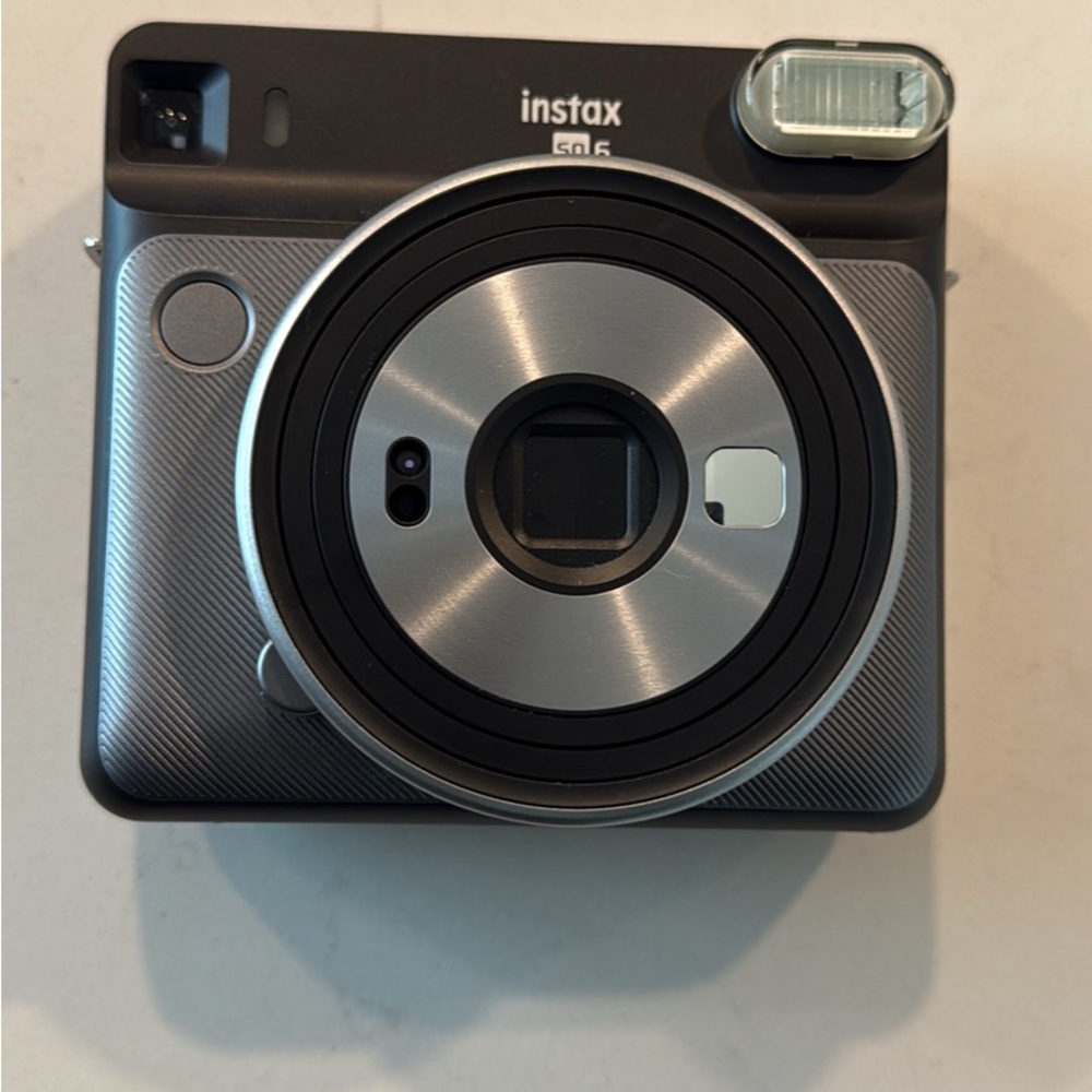 Fujifilm Instax Square SQ6 Instant Camera - Black and Silver